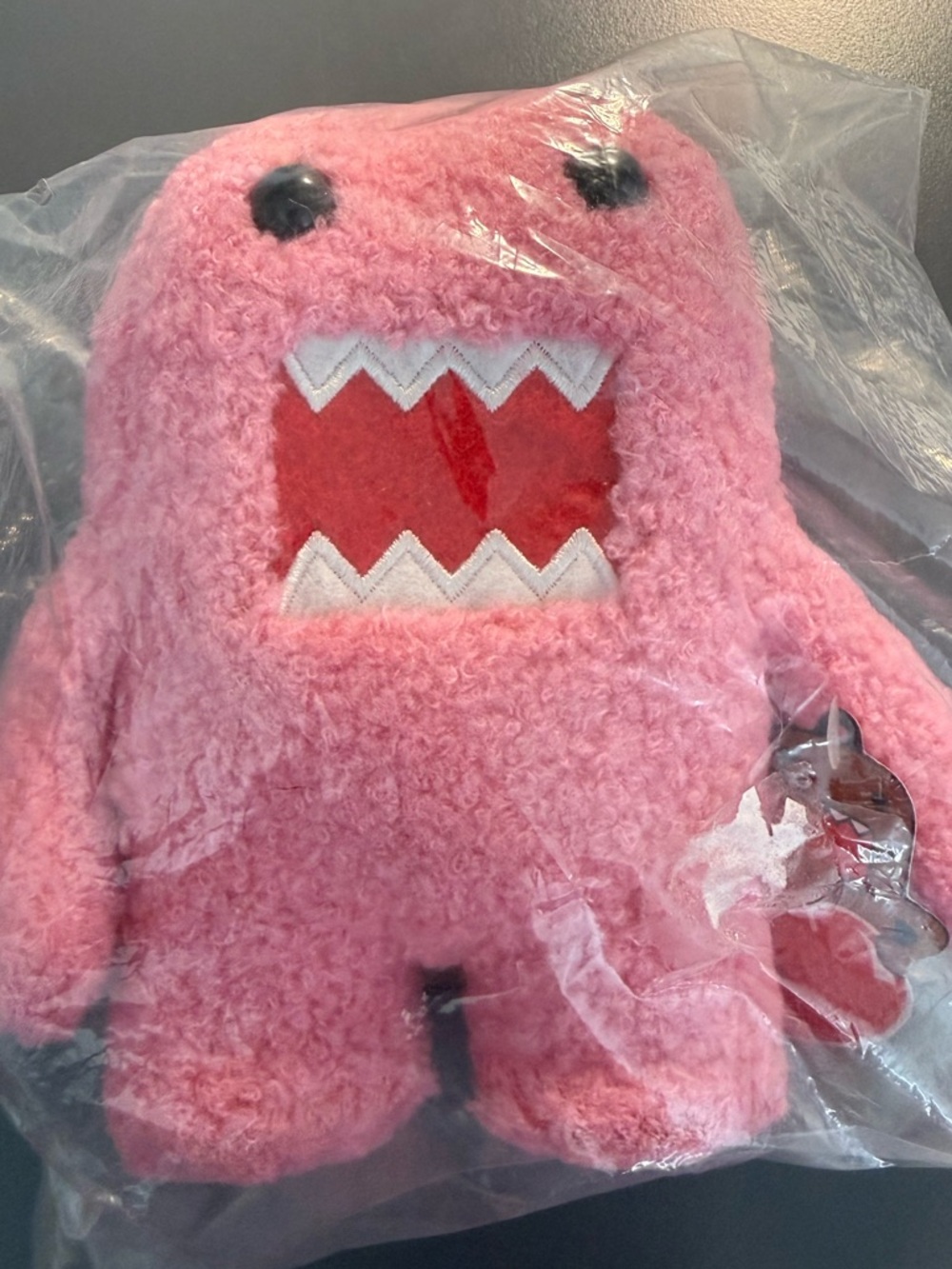 🆕 Domo Kun Pink plush Japanese manga anime mascot stuffed toy 6” NIB 👀